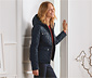 Steppjacke mit Kapuze
