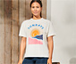T-Shirt mit Print