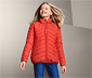 Steppjacke mit recyceltem Material