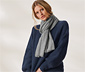 Cashmere-Strickschal