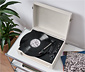 Tragbarer Retro-Plattenspieler mit Bluetooth®-Funktion
