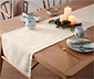 Jacquard-Tischläufer, beige