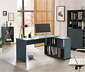 Schreibtisch »Serie 500«, fjordblau