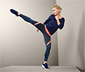 Colorblocking-Sporttight