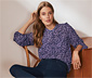 Bluse mit Print