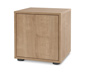 Regalmodul »Flemming«, ca. 37,5 x 37,5 cm, mit Tür, Eichendekor