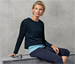 2-in-1-Langarm-Sportshirt