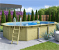 Karibu Gartenpool-Set »Modell 4«, ca. 610 x 400 cm