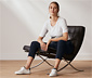 Sneaker aus chromfrei gegerbtem Leder