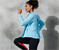 Laufjacke, hellblau