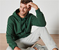 Hoodie, dunkelgrün