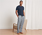 Pyjama mit gewebter Hose