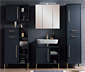 Waschbeckenunterschrank »Kent«, nachtblau