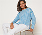 Gestreiftes Langarmshirt
