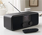 WLAN-Internetradio mit Farbdisplay, schwarz