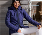Softshell-Skijacke, violett