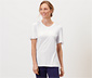 Shirt mit Raffung, weiß