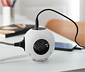 Steckdosenball mit USB-Ladefunktion