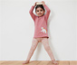 5 Kinder-Leggings, Alloverprint