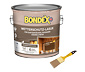 Bondex Wetterschutz-Lasur, 2,5 l,  inkl. Flachpinsel, nussbaum
