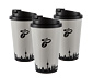 3x Mehrwegbecher – Skyline
