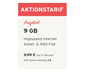 Aktionstarif mit 9 GB für 9,99 € pro 4 Wochen