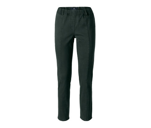 Tchibo - Twillhose mit Komfortbund - Damen - Gr. 42 - dunkelgrün
