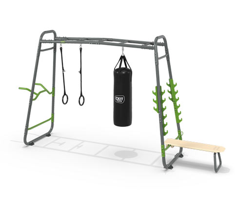 Exit Outdoor-Fitnessgerät »Mb230« - grau