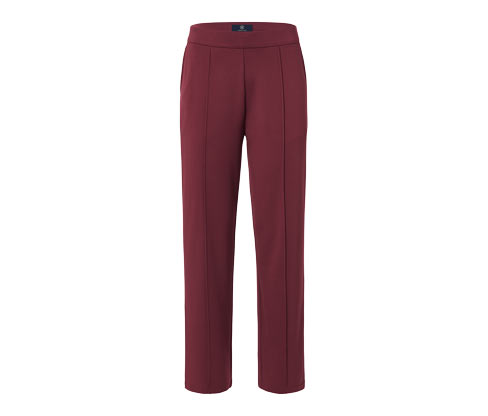 Tchibo - Joggpants mit Biese - Damen - Gr. S - dunkelrot