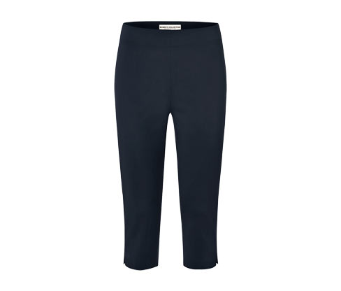 Tchibo - 3/4-Stretchhose - Damen - Gr. 42 - dunkelblau