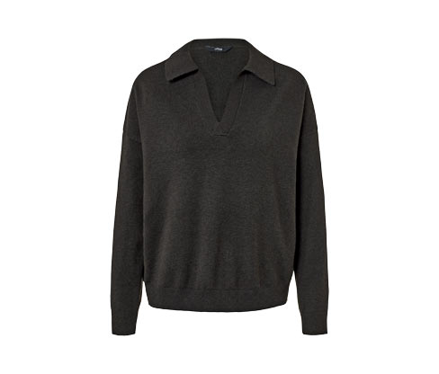 Tchibo - Lounge-Pullover - Damen - Gr. S - anthrazit