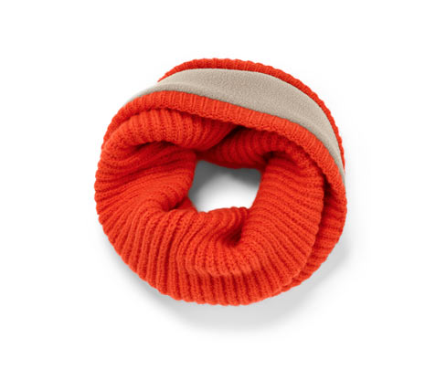 Tchibo - Strick-Schlauchschal - orange