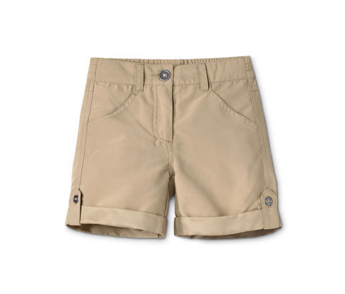 Tchibo - 2-in-1-Funktionsshorts - Mädchen - Gr. 146/152 - beige