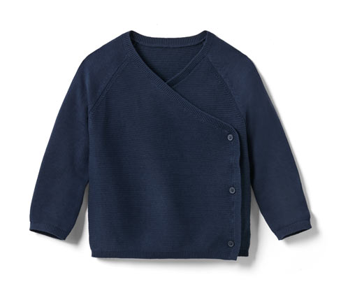 Tchibo - Baby-Strickjacke - Herren - Gr. 98/104 - dunkelblau
