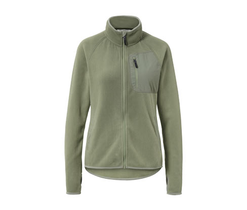 Tchibo - Fleecejacke - Damen - Gr. XL - khaki