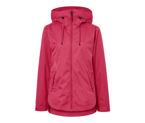 Tchibo - Regenjacke - Damen - Gr. 36 - dunkelrosa