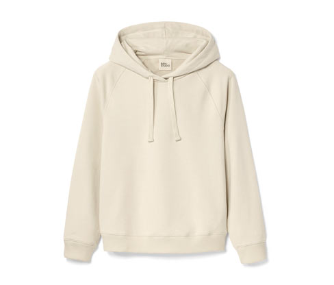 Nah/Studio Hoodie - nachhaltige Baumwolle - Gr. XS - ungefärbt