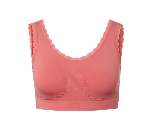 Tchibo - Seamless-Bustier - Damen - Gr. L - apricot