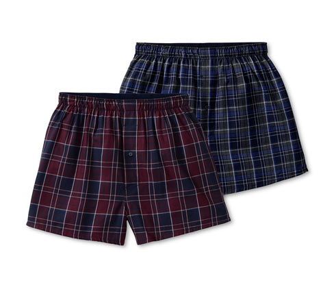 2 Flanell-Boxershorts