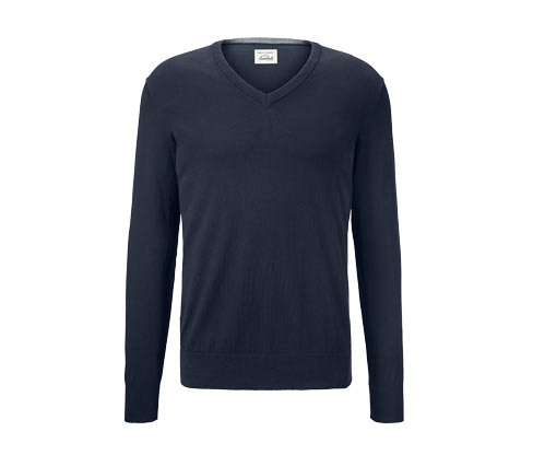 Pullover mit V-Ausschnitt