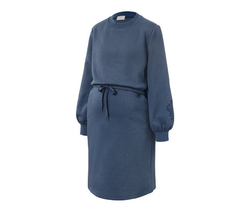 Tchibo - Still-/Umstands-Sweatkleid - Damen - Gr. XL - blau
