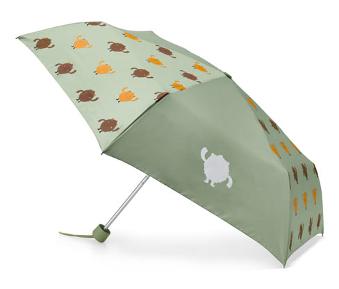 Tchibo - Taschenschirm - grün