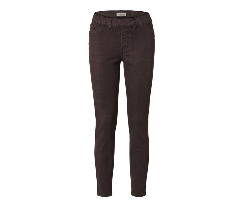 Tchibo - Treggings - Damen - Gr. 38 - dunkelbraun