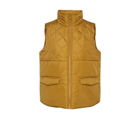 Tchibo - Steppweste - Damen - Gr. 34 - senfgelb