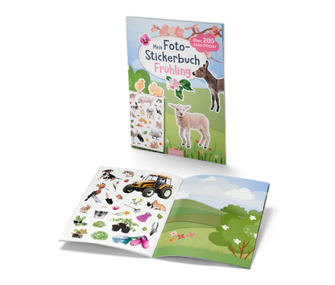 Tchibo - Buch »Mein Foto-Stickerbuch – Frühling«