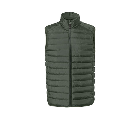 Tchibo - Steppweste - Herren - Gr. S - khaki