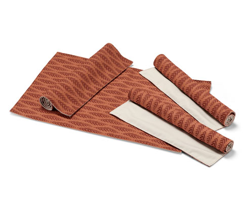 Tchibo - 4 Wende-Platzsets - beige