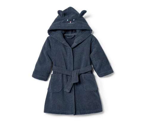 Tchibo - Kinder-Bademantel - Herren - Gr. 98/104 - blau