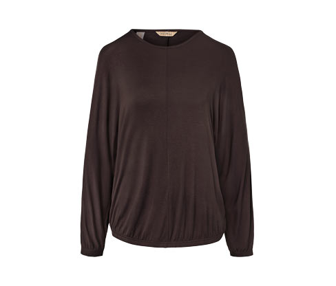 Tchibo - Fledermausshirt - Damen - Gr. S - dunkelbraun