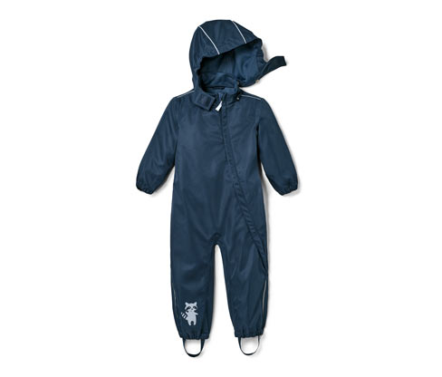 Tchibo - Regen-Einteiler - Baby - Gr. 74/80 - dunkelblau